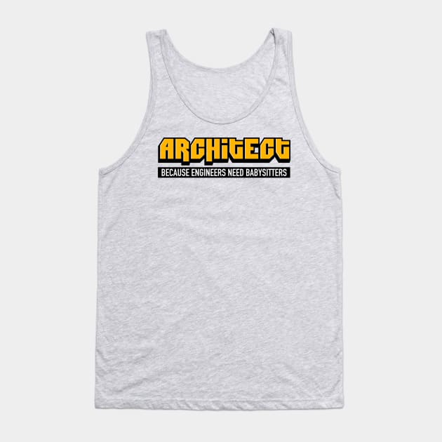 Architect-tee Tank Top by EmbeeArqam